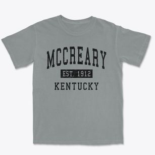 Mccreary Kentucky Classic Established Premium Heavyweight T-shirt