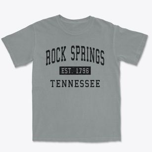 Rock Springs Tennessee Classic Established Premium Heavyweight T-shirt