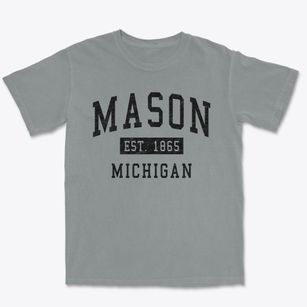 Mason Michigan Classic Established Premium Heavyweight T-shirt