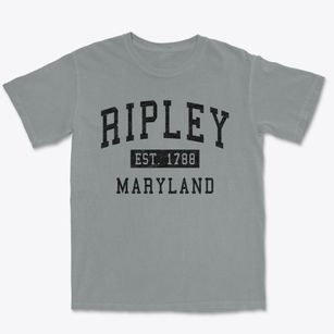 Ripley Maryland Classic Established Premium Heavyweight T-shirt