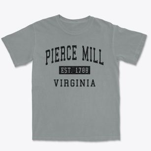 Pierce Mill Virginia Classic Established Premium Heavyweight T-shirt