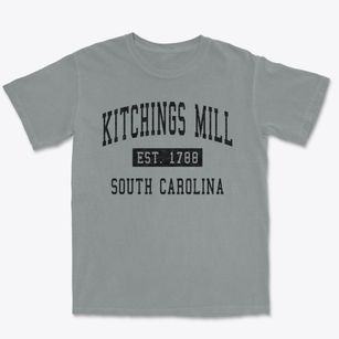 Kitchings Mill South Carolina Classic Established Premium Heavyweight T-shirt