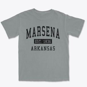 Marsena Arkansas Classic Established Premium Heavyweight T-shirt