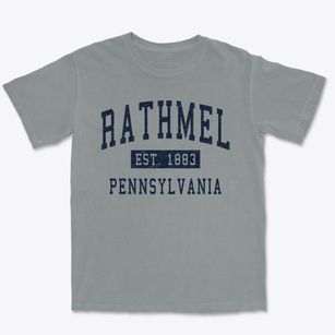 Rathmel Pennsylvania Classic Established Premium Heavyweight T-shirt