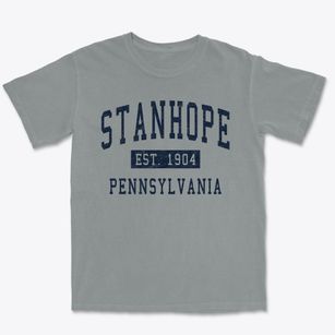 Stanhope Pennsylvania Classic Established Premium Heavyweight T-shirt
