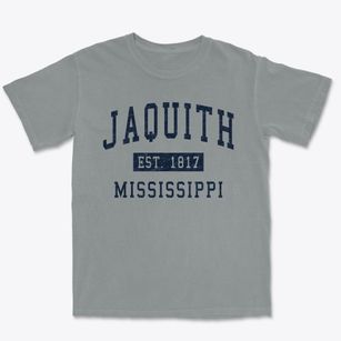Jaquith Mississippi Classic Established Premium Heavyweight T-shirt