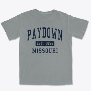 Paydown Missouri Classic Established Premium Heavyweight T-shirt