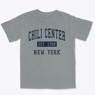 Chili Center New York Classic Established Premium Heavyweight T-shirt