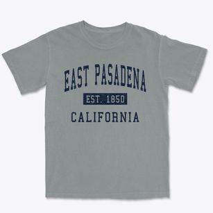 East Pasadena California Classic Established Premium Heavyweight T-shirt