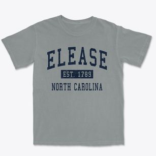 Elease North Carolina Classic Established Premium Heavyweight T-shirt