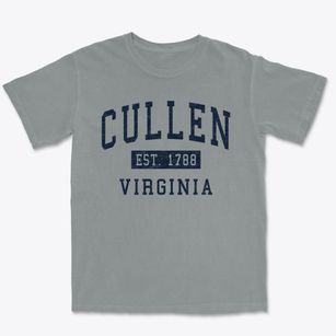 Cullen Virginia Classic Established Premium Heavyweight T-shirt