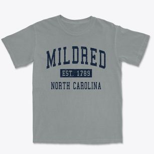 Mildred North Carolina Classic Established Premium Heavyweight T-shirt