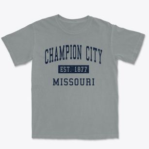 Champion City Missouri Classic Established Premium Heavyweight T-shirt