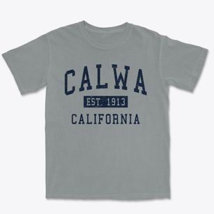 Calwa California Classic Established Premium Heavyweight T-shirt