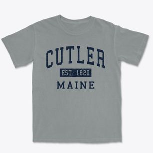 Cutler Maine Classic Established Premium Heavyweight T-shirt