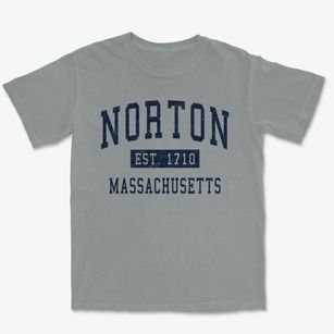 Norton Massachusetts Classic Established Premium Heavyweight T-shirt