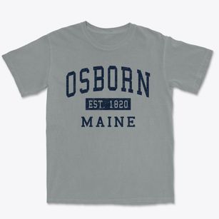 Osborn Maine Classic Established Premium Heavyweight T-shirt