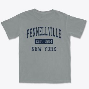 Pennellville New York Classic Established Premium Heavyweight T-shirt
