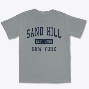 Sand Hill New York Classic Established Premium Heavyweight T-shirt