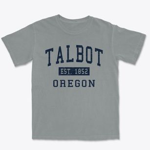 Talbot Oregon Classic Established Premium Heavyweight T-shirt