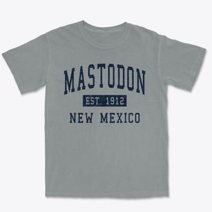 Mastodon New Mexico Classic Established Premium Heavyweight T-shirt
