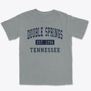 Double Springs Tennessee Classic Established Premium Heavyweight T-shirt
