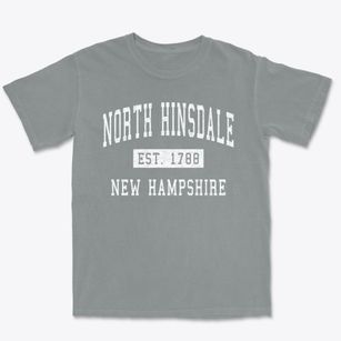 North Hinsdale New Hampshire Classic Established Premium Heavyweight T-shirt