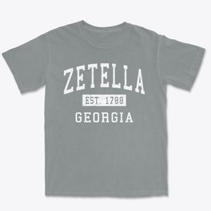 Zetella Georgia Classic Established Premium Heavyweight T-shirt