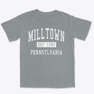 Milltown Pennsylvania Classic Established Premium Heavyweight T-shirt