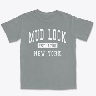 Mud Lock New York Classic Established Premium Heavyweight T-shirt
