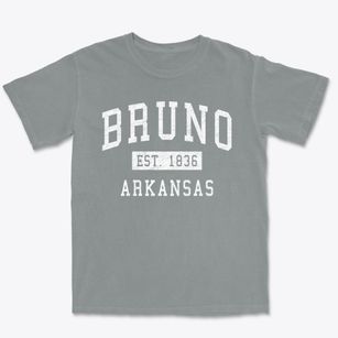 Bruno Arkansas Classic Established Premium Heavyweight T-shirt