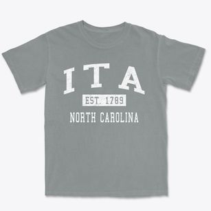 Ita North Carolina Classic Established Premium Heavyweight T-shirt