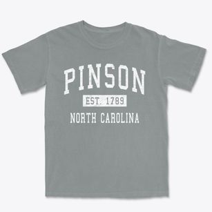 Pinson North Carolina Classic Established Premium Heavyweight T-shirt