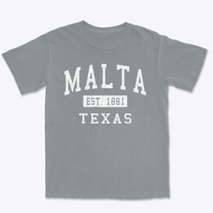 Malta Texas Classic Established Premium Heavyweight T-shirt