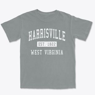 Harrisville West Virginia Classic Established Premium Heavyweight T-shirt