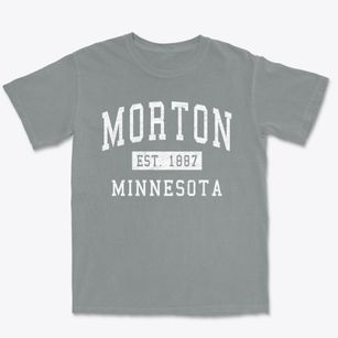 Morton Minnesota Classic Established Premium Heavyweight T-shirt