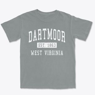 Dartmoor West Virginia Classic Established Premium Heavyweight T-shirt
