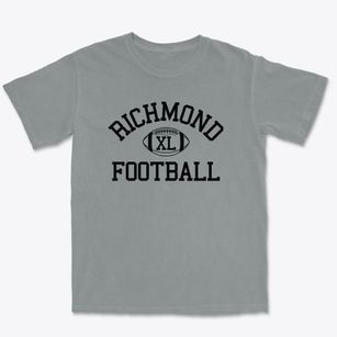 Richmond Christian School Classic Football Premium Heavyweight T-shirt