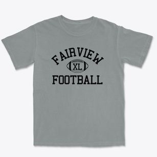 Fairview Junior High School Classic Football Premium Heavyweight T-shirt