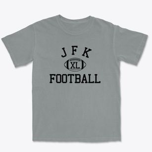 J F Kennedy Montessouri School Classic Football Premium Heavyweight T-shirt