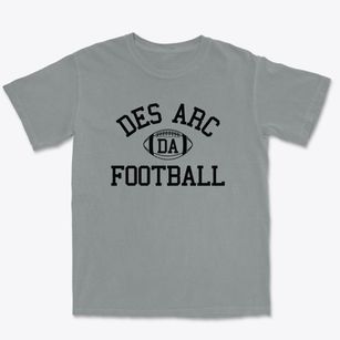Des Arc High School Classic Football Premium Heavyweight T-shirt