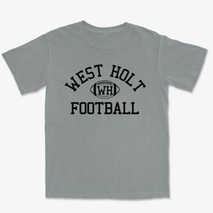 West Holt High School Classic Football Premium Heavyweight T-shirt