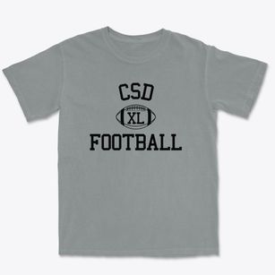 Clarkton School Of Discovery Classic Football Premium Heavyweight T-shirt