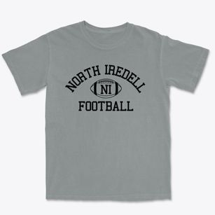 North Iredell High School Classic Football Premium Heavyweight T-shirt