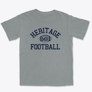 Midlothian Heritage High School Classic Football Premium Heavyweight T-shirt