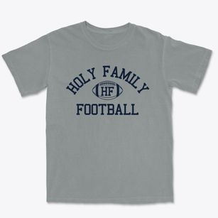 Holy Family School Classic Football Premium Heavyweight T-shirt