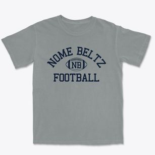Nome Beltz High School Classic Football Premium Heavyweight T-shirt