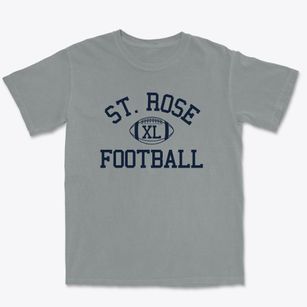 Saint Rose Of Lima School Classic Football Premium Heavyweight T-shirt