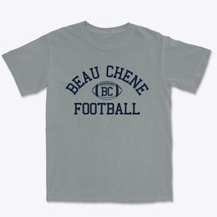 Beau Chene High School Classic Football Premium Heavyweight T-shirt