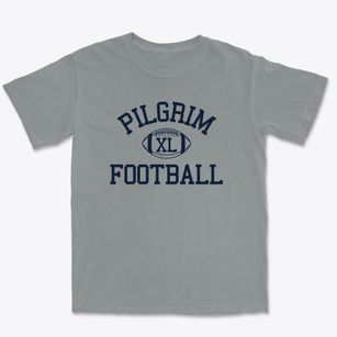 Pilgrim Lutheran School Classic Football Premium Heavyweight T-shirt